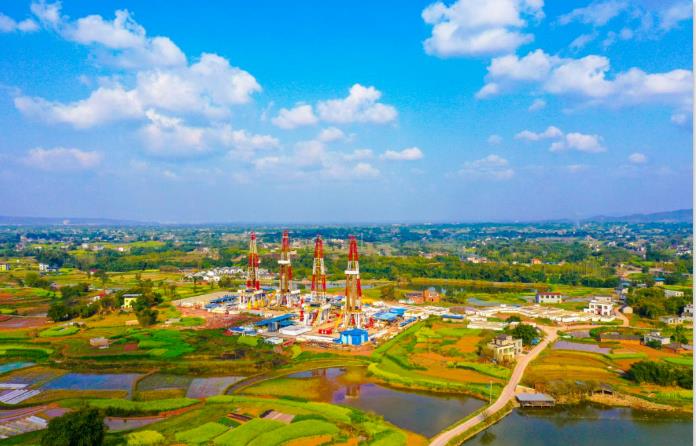 西南油氣田公司頁巖氣日產(chǎn)量超4000萬方！再創(chuàng)歷史新高